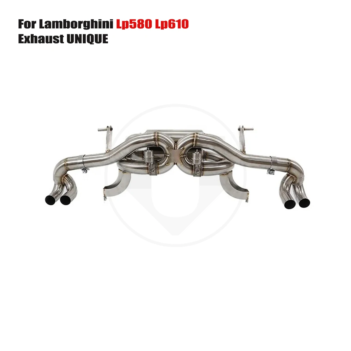 

UNIQUE Designs Lamborghini Lp580 Lp600 Lp610 v10 5.2L ss304 stainless steel sports Valved Exhaust System