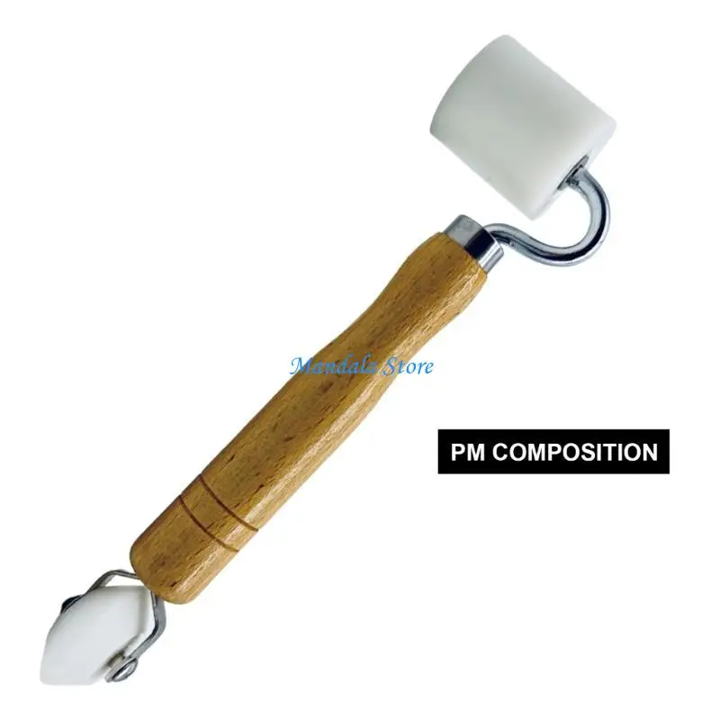 Con lăn đường may lợp mái U2JC Dễ dàng mang theo Con lăn gỗ Công cụ con lăn đường may mịn Con lăn đường may hiệu quả Con lăn dán