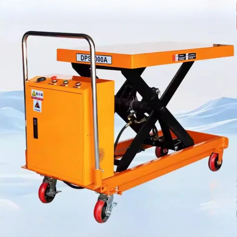 Simple-type Lift Trolley Electric Small Rust Lift Trolley Prevention Labor-saving Commercial Furniture Hebebühnenwagen ZY40TC