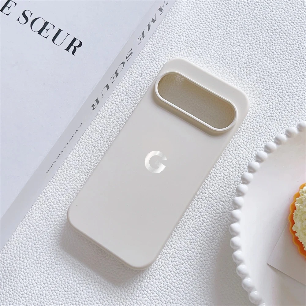 حافظة هاتف ناعمة من السيليكون السائل لهاتف Google Pixel 10 9 Pro XL 9 8 7 6 A غطاء خلفي مقاوم للصدمات