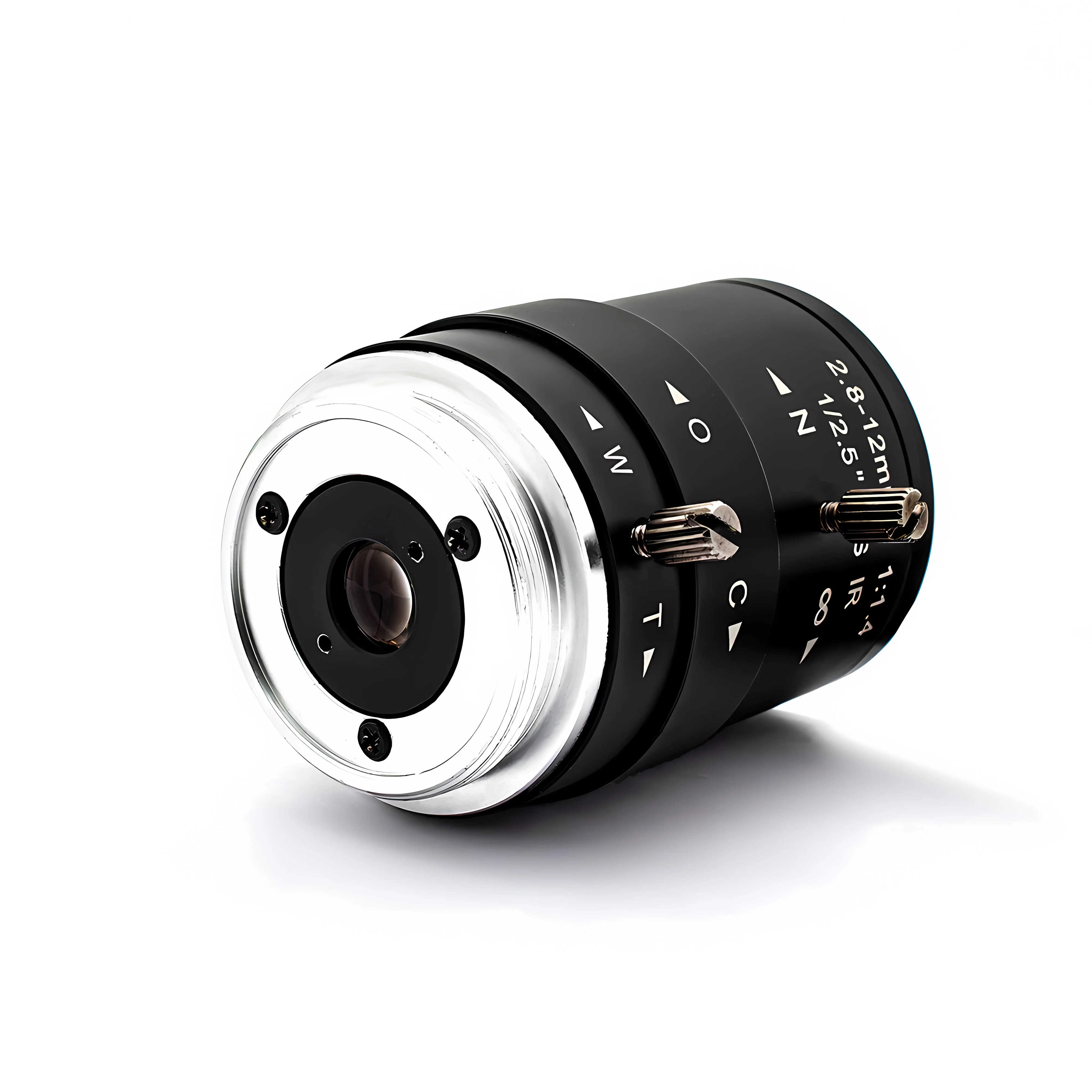 Lente zoom de montagem CS 2.8–12 /5–50 /50–100 mm Lente varifocal de íris manual para visão de máquina industrial ou câmeras de vigilância CCTV
