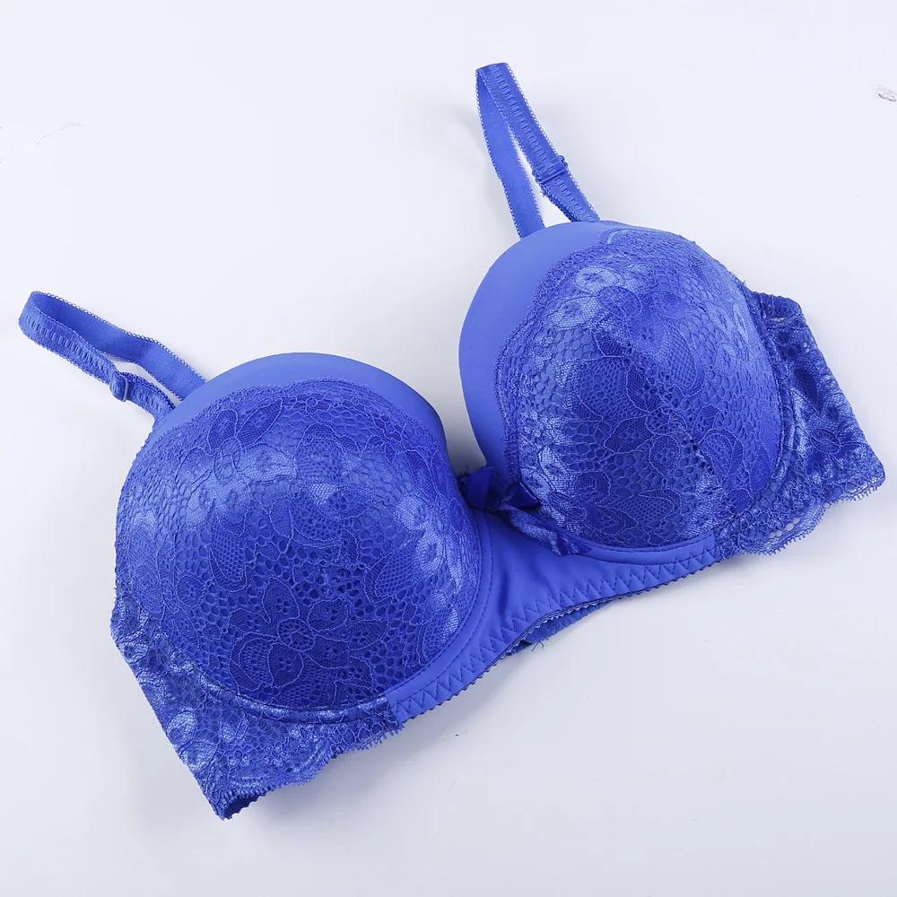 Sexy lace push up solid cup C D DD E bra for charming women big bust 80 85 90 95 100 105 secret young girl bra,brand lingerie B6