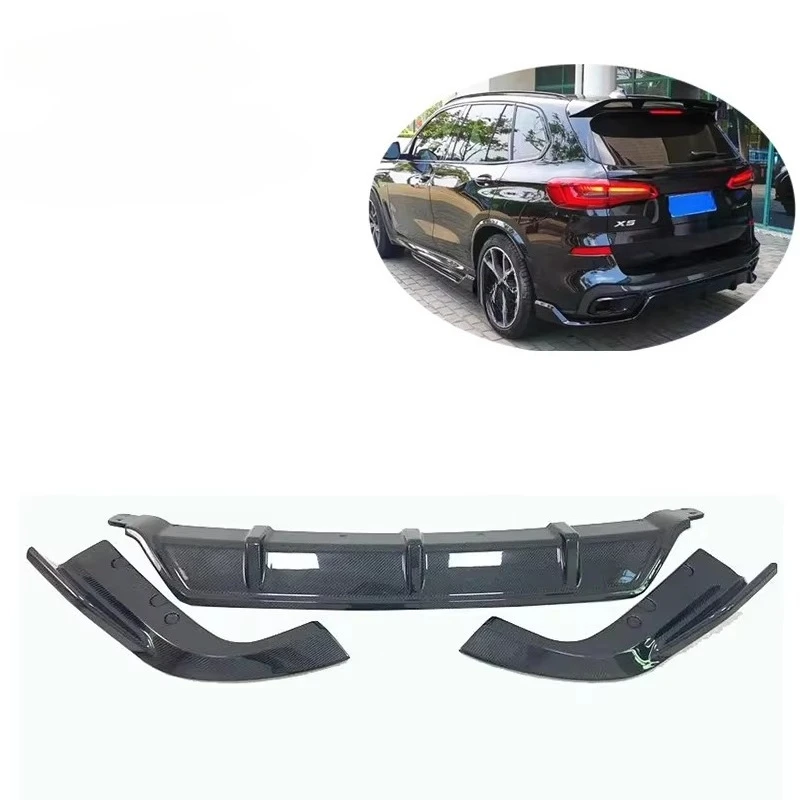 

Hot Sales Carbon Fiber Rear Bumper Diffuser Lip Rear Splitter Spoiler for X5 G05custom