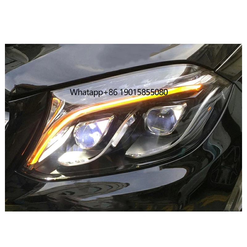 

LED Car Running Light Headlight Upgrade Replacement for Mercedes benz GLS W166 2016 2017 2018 2019 Gls400 450 500 Auto Modify