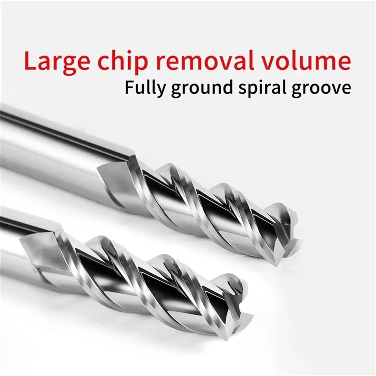 【MUST-HAVE LIST】 1.0mm 3-Flute Carbide End Mill for Aluminum, 1.0x3x4x50mm, HRC55 Carbide Milling Cutter, HRC55, Cutting Tool