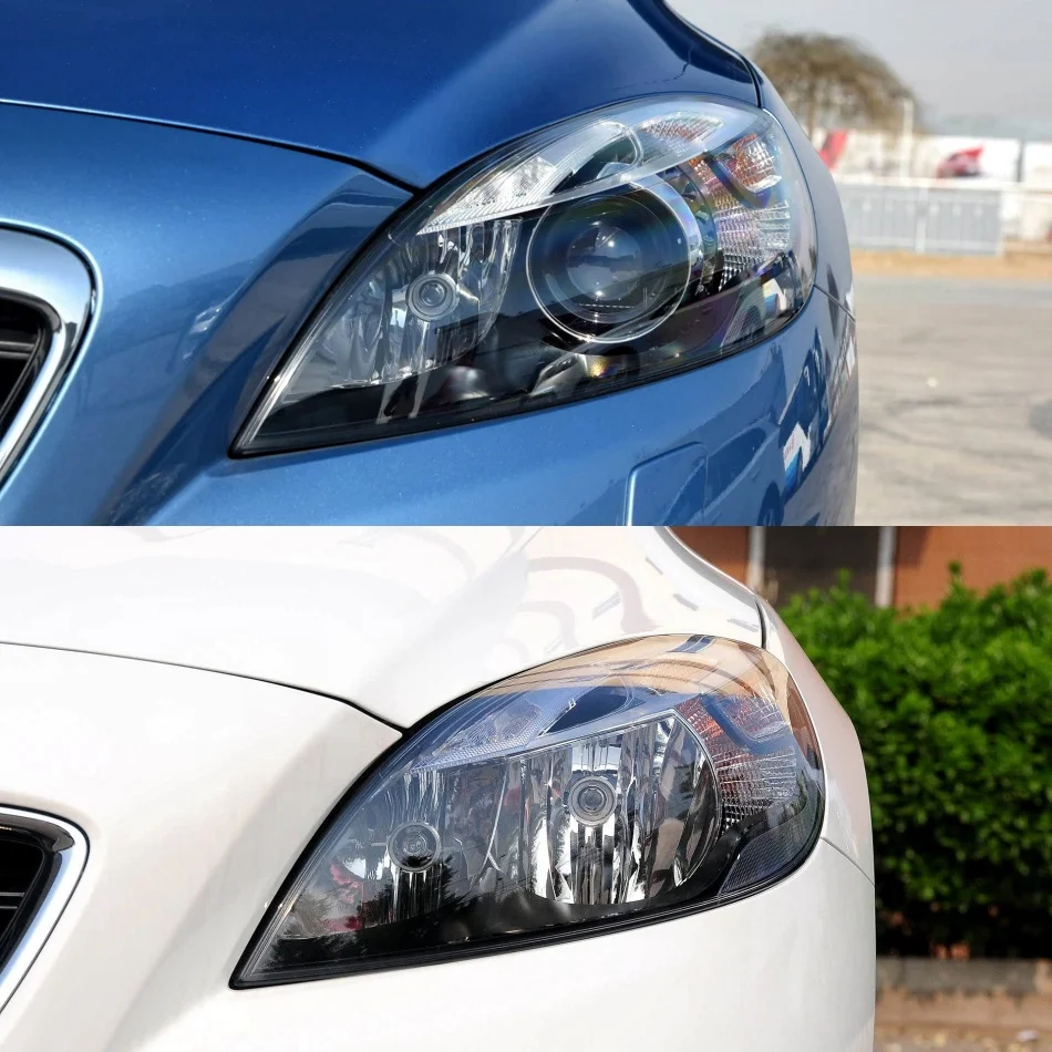 Obrázek 3: Pro volvo V40 2013 2014 2015 2016 auto světel lastura průhledná PC materiál světlomet světel sklo lastura