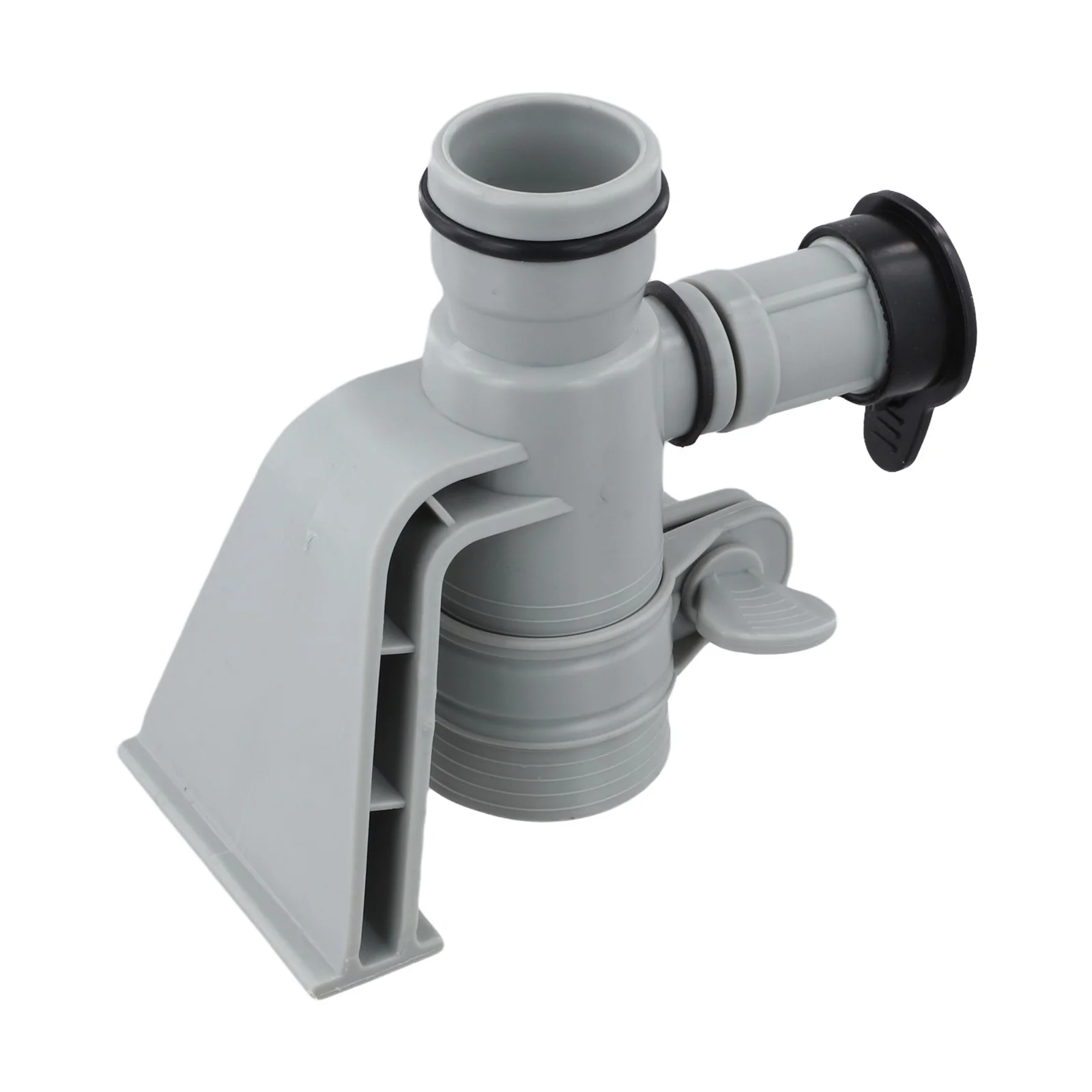 Adjustable Plunger Valve Hose Adapter 637R 12363 for Reliable Pool Maintenance and Compatibility with Various Cleaning Hoses