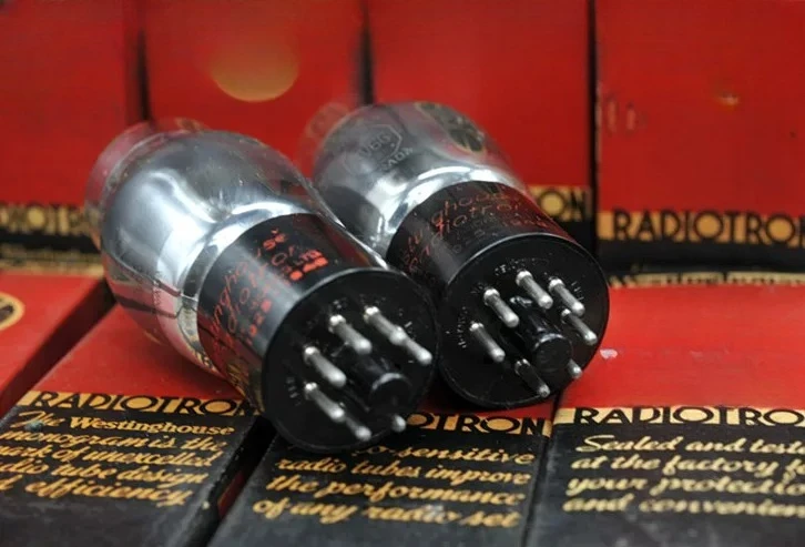 for Canadian Westinghouse 6V6G vacuum tube upgraded to 6P6P / 6V6GT / 6n6c inkjet cylindrical type