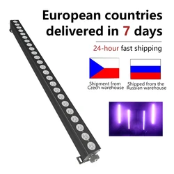 LED 24x12W RGBW 4IN1 Led Wall Wash Light Led Bar DMX Line Bar Wash Stage Light Party Wedding Events Lighting