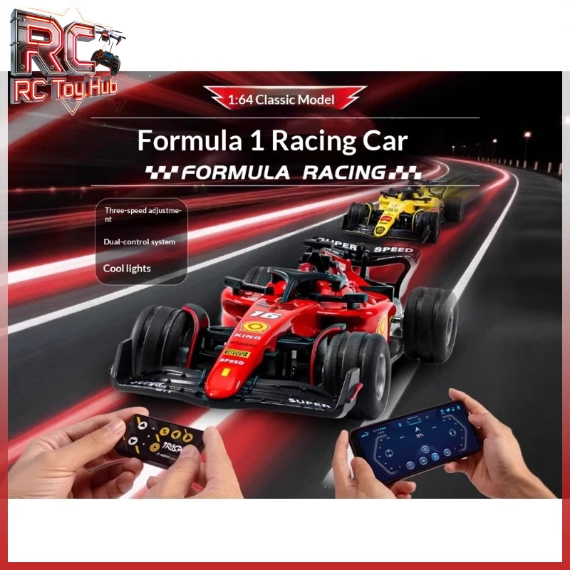 

Металлическая мини-машинка на радиоуправлении 2025 года, новая модель, высокоскоростной дрифт-кар, игрушка на пульте управления, подарок для мальчиков на день рождения