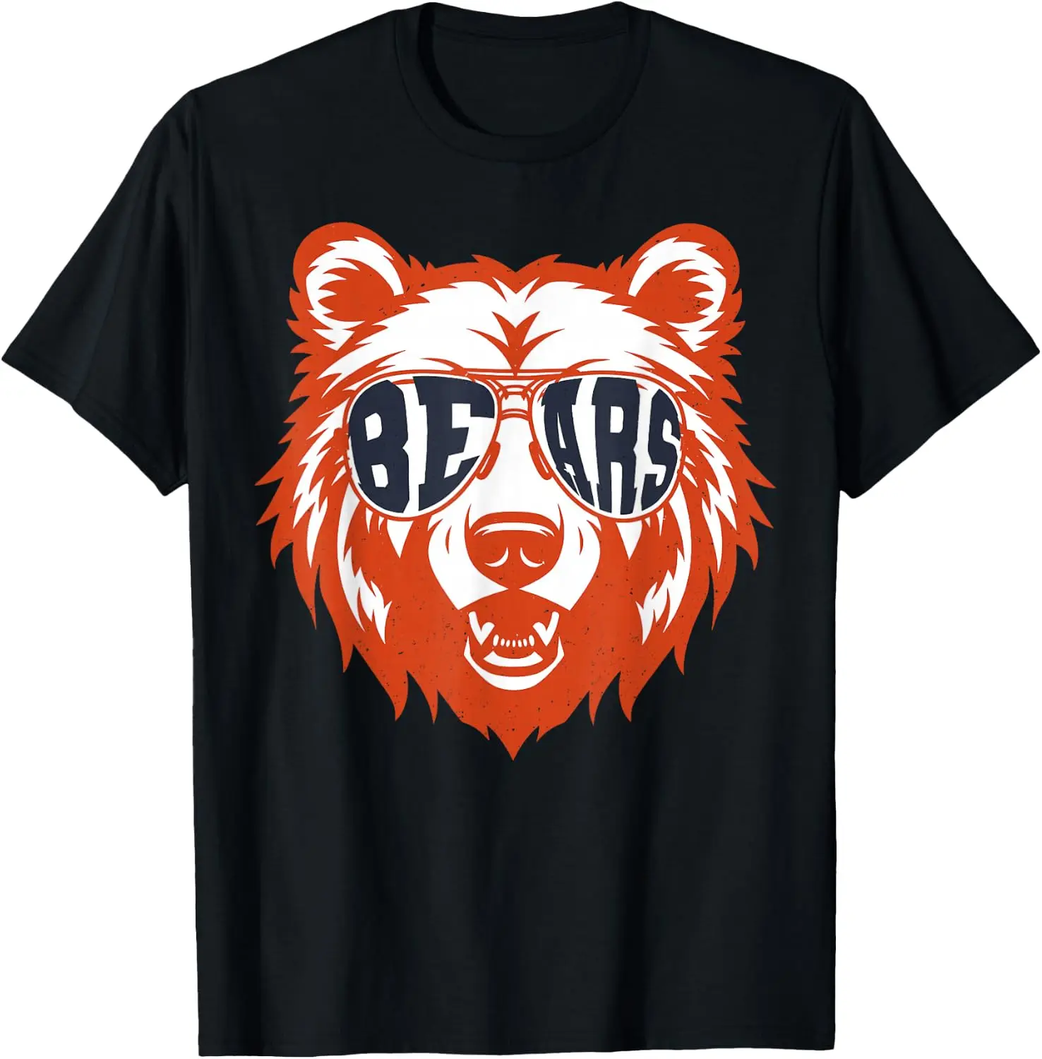 Touchdown Season Football Game Day Autumn Thanksgiving Bear T-Shirt Men Women Unisex Novelty Graphic T‑Shirt, Classic Crew Neck 100% Cotton Tee, Lightweight Anti‑Pilling Breathable Casual Tops, Year‑Round Daily Outfit, Holiday Birthday Present Tee