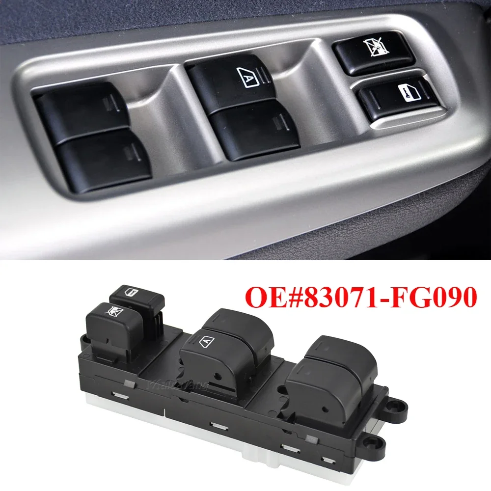 

Hight Quality Driver Side Window Regulator Master Lifter Switch Button for Subaru Forester 2007-2011 83071-FG090