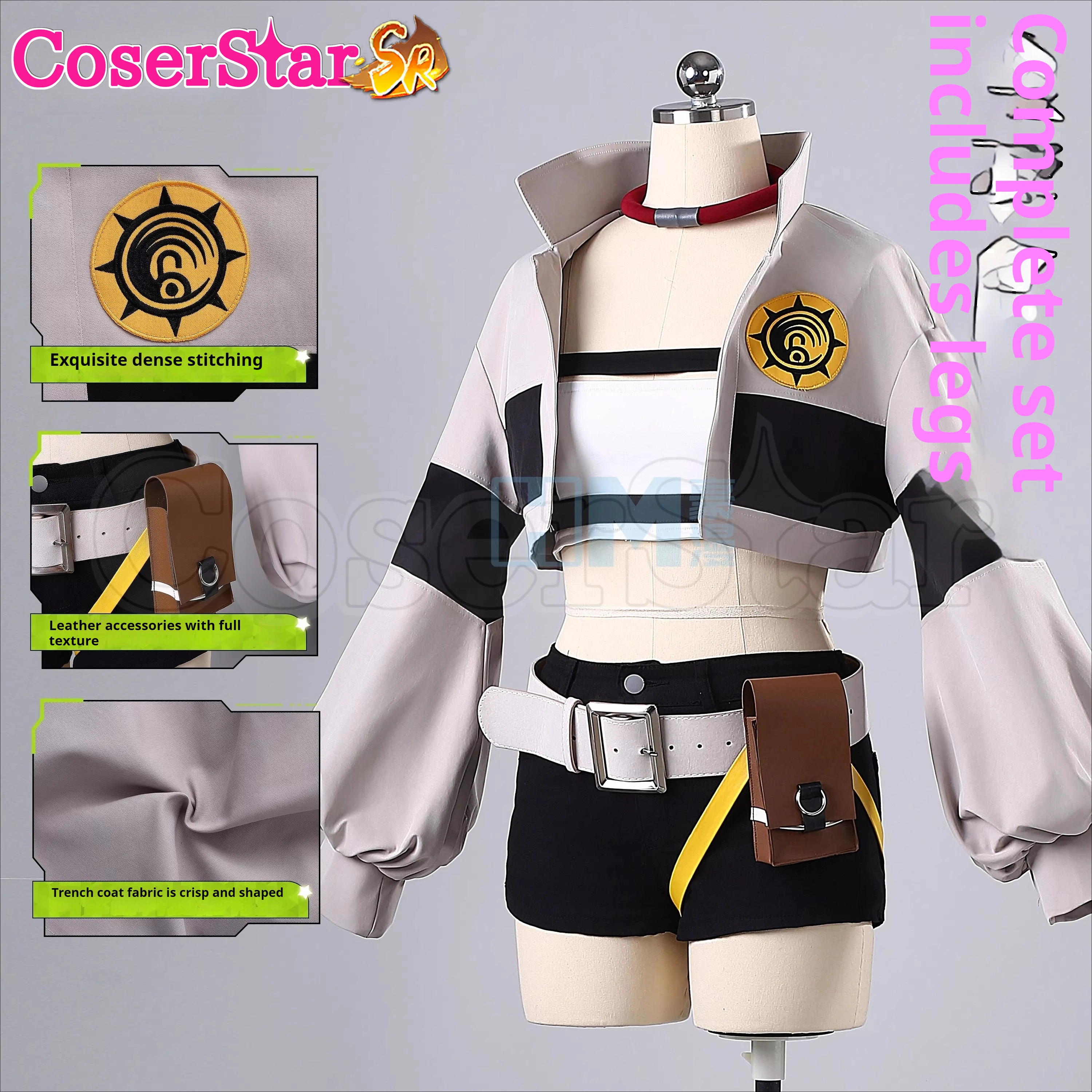 

CoserStar-SR аниме Gachiakuta Riyo Reaper косплей костюм наряд Хэллоуин Рождество карнавал комикс ролевая игра униформа реквизит