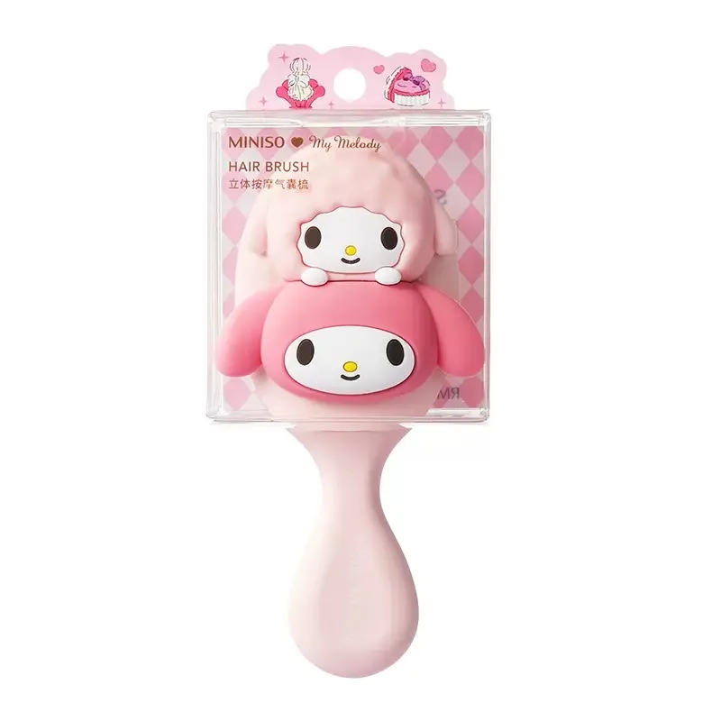 MINISO Mingchuang Premium Sanrio Household Portable Comb Girls Special Three-dimensional Massage Airbag Comb Air Cushion Comb