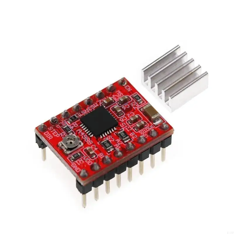 E1PF A4988 Bước lái xe điều khiển 3D cho Nema17 Máy in Bước 3D Động cơ 2A