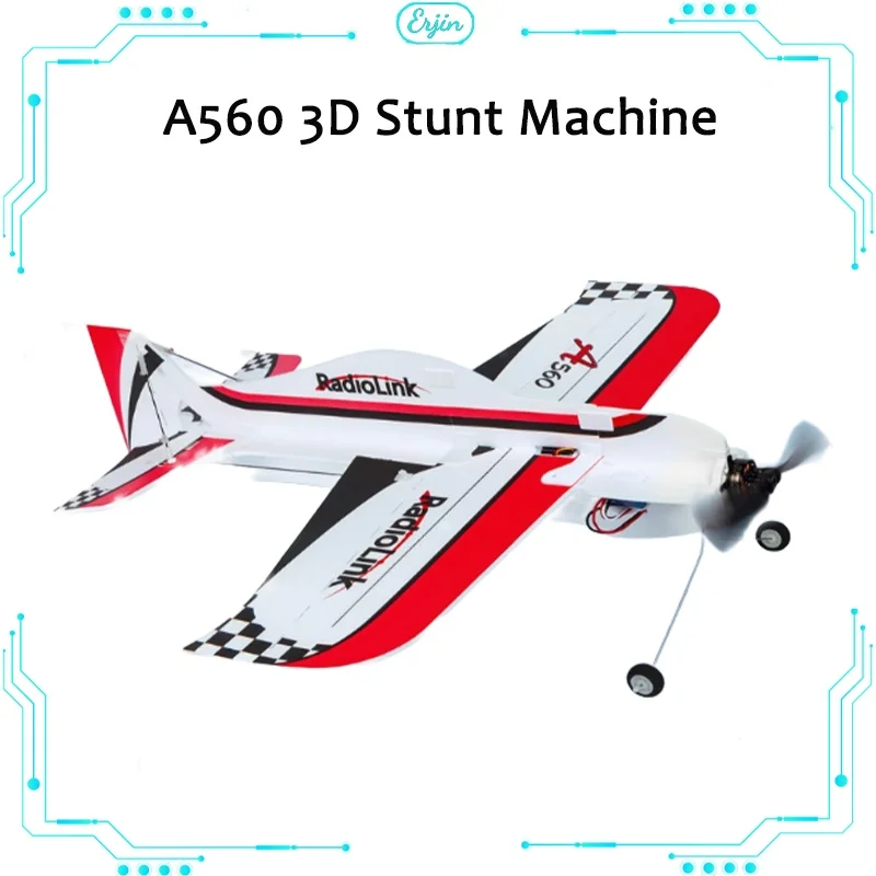 Ledi A560 One Click Crane Brushless 3D Flight Model Fixed Wing 4km Voltage Feedback 6 Flight Modes Flight Control