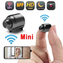 1080P HD Mini Camera WiFi Home Monitor Indoor Safety Security Surveillance Night Vision Camcorder IP Cam Audio Video Recorder