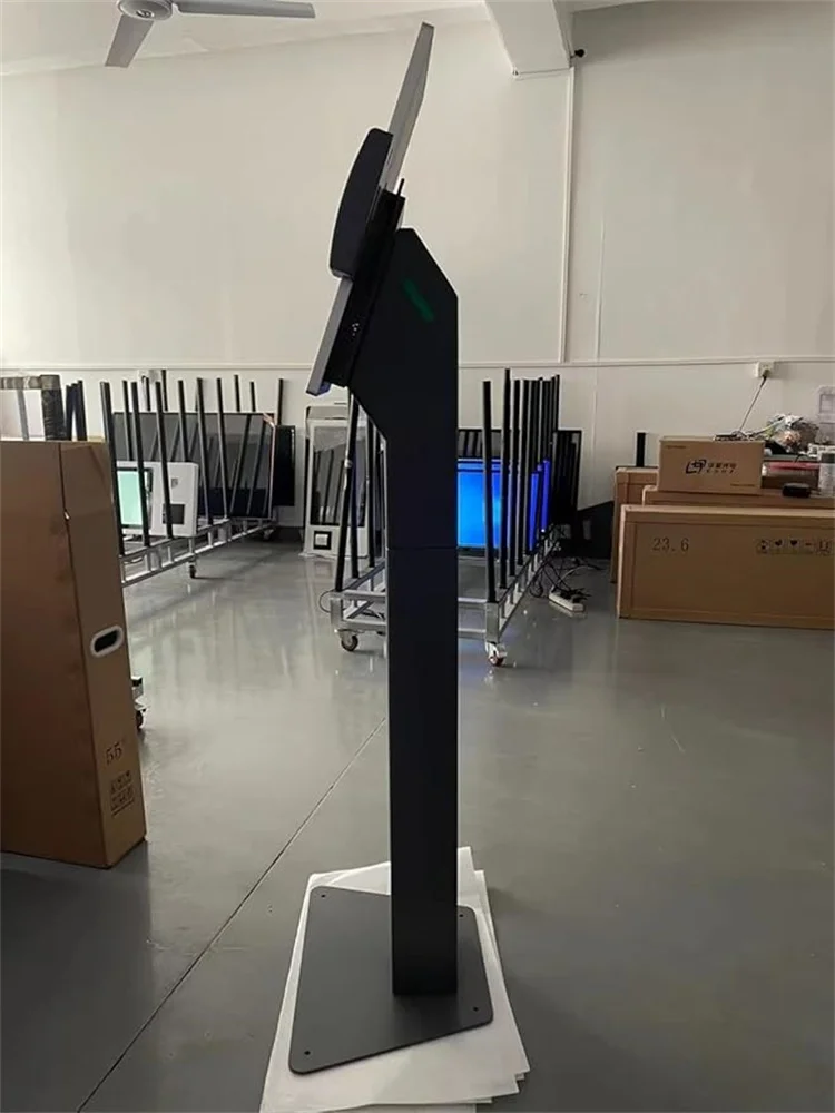 سطح المكتب غير المراقبة اللمس التلقائي للوجبات السريعة الطلب الذاتي الدفع Pos محطة كشك الخدمة الذاتية 21.5 بوصة مطعم #5