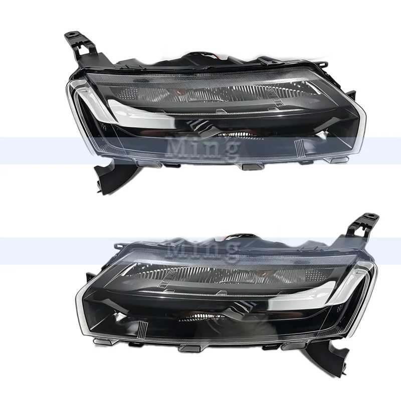 1pair Daytime Running Light Assembly Upper Headlight For DACIA SPRING Car Front Bumper Light Lamp