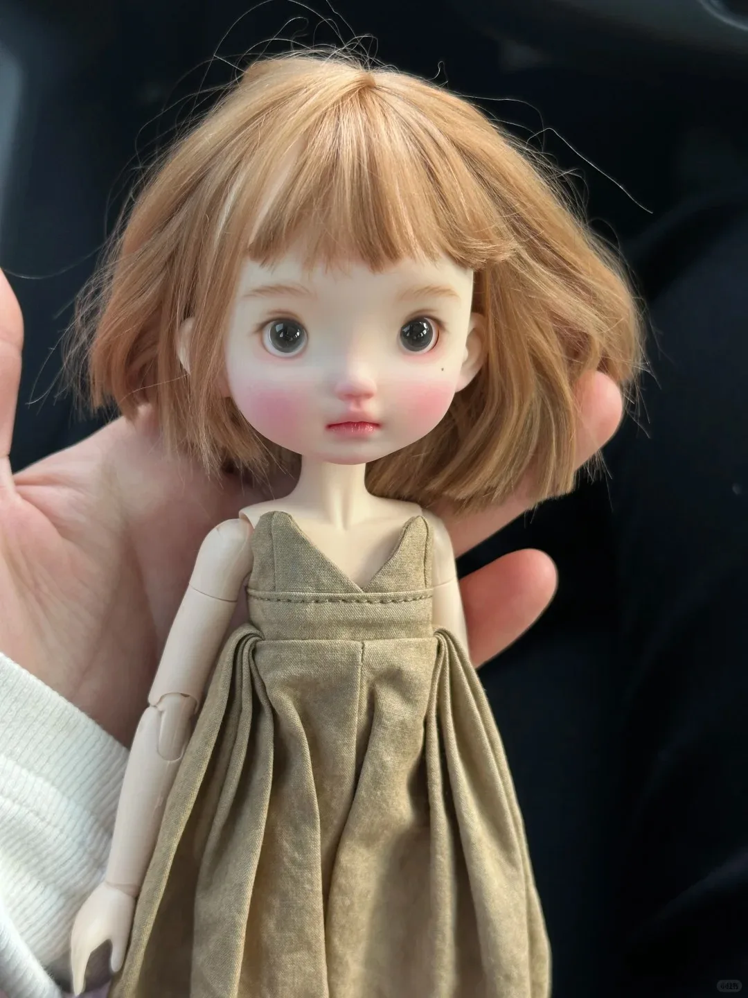 New BJD doll 1/6-K2 large head series doll resin material DIY makeup doll model toy Multiple from stock