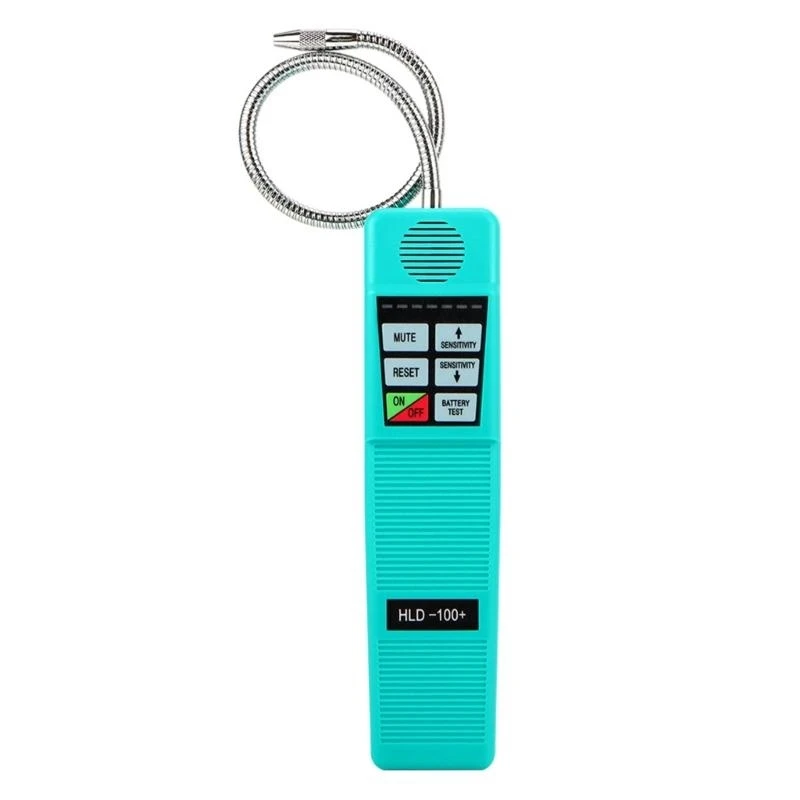 Gas Leak Detectors Monitors HLD-100+ Leakage Halogen Analyzers Detectors HVAC Tester Refrigerants Air Conditioner 448A