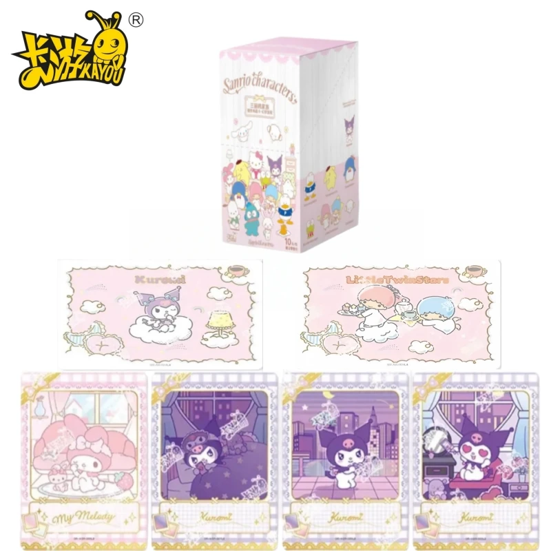 KAYOU Genuine Sanrio Zhen Fantasy Journey Series Anime Game Collection Card Children's Toy Card Peripheral Gift Original Box