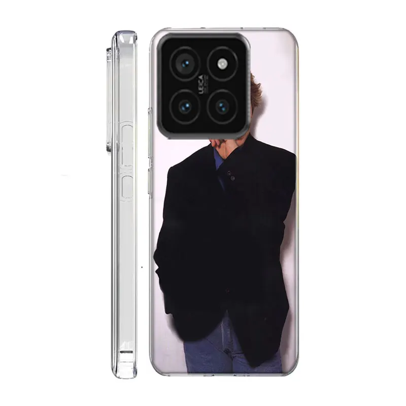 Alan Sidney Patrick Rickman Clear Phone Case For Xiaomi Poco F6 F5 Pro F3 X5 X4 NFC F4 X3 GT M5 M5S M4 M3 Pro F2 F1 Cover Coque