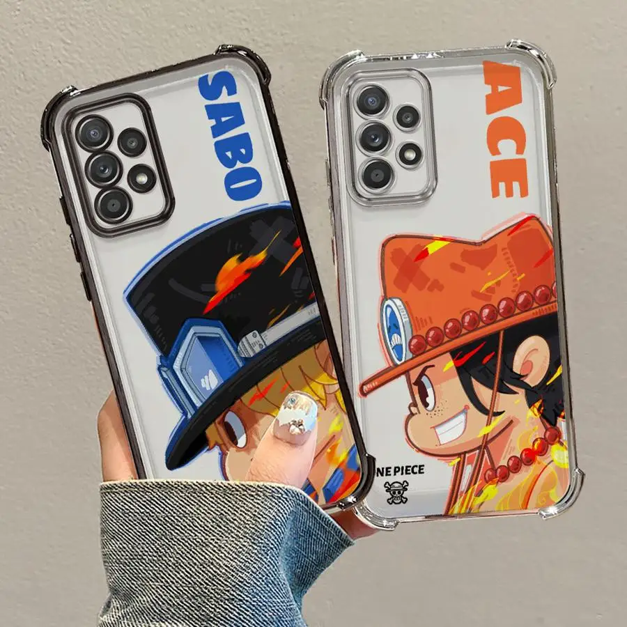 قطعة واحدة من غطاء الهاتف الناعم Ace لهاتف سامسونج جالاكسي A25 A16 A13 A26 A24 A52 A55 A33 A35 A36 A21s A15