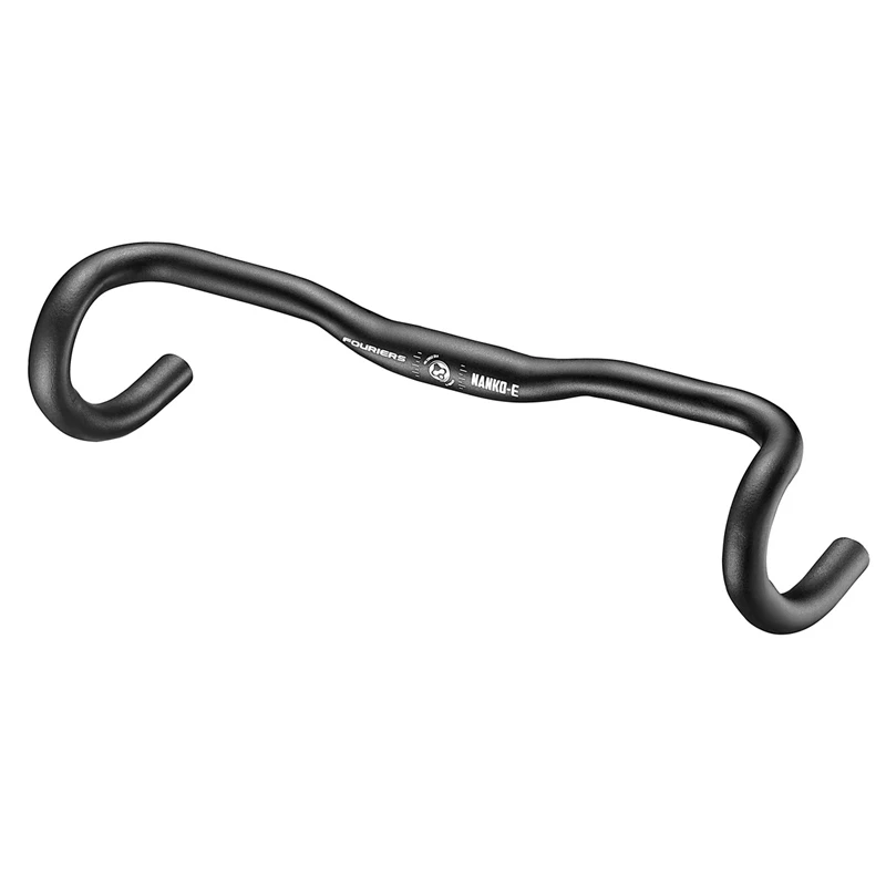 FOURIERS HB-RA011 ROAD HANDLEBAR 15mm Rise Compact Bend AL6061 Road Handlebar/Bent Bar 31.8mm x 320-420MM