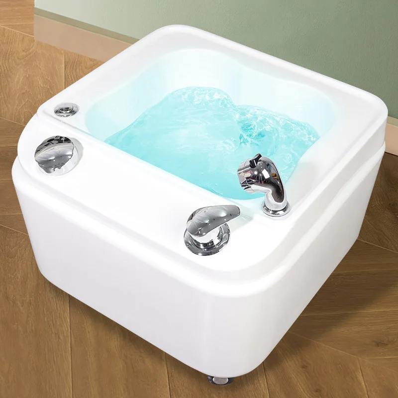 

Foot Bath Basin Acrylic Foot Bath Therapy Intelligent Electric Massage Health Care Home Foot Washing Foot Soaking Bucket Basin