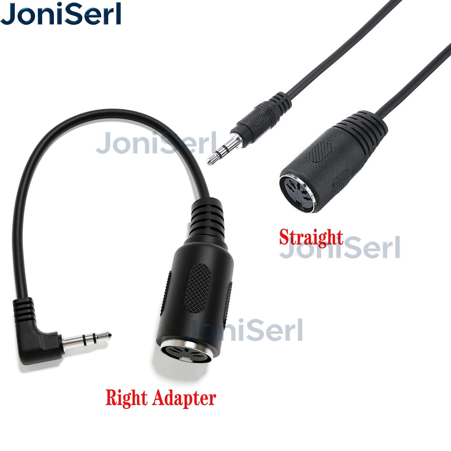 Typ A 3,5-mm-TRS-zu-5-Pin-DIN-MIDI-Kabel | Langes TRS-zu-Multi-Directional 5-Pin-MIDI-Kabel für Keyboards, Synthesizer und DAWs