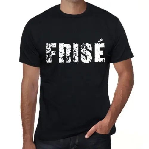 ULTRABASIC Homme Tee-Shirt Frisé Frisé T-Shirt Graphique Éco-Responsable