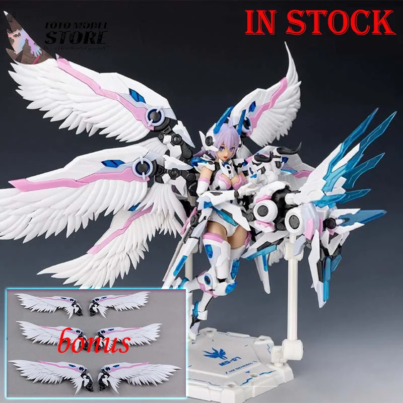 MS.General Assembly Model Zhugeliang Hakutaku Mecha Baby Angel Mobile Suit Frame Arms Girl Anime Action Figure Gift for Children