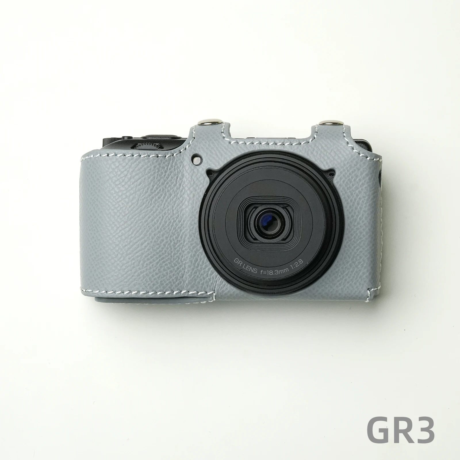 Mr.Stone voor RICOHGRIV/GRIII/GR IIIx/GR3 HDF/GR IIIx HDF/ Camera case Beschermhoes Bodysuit gr4 Echt lederen tas