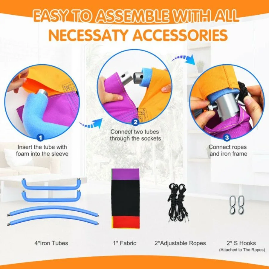 Balanço de árvore com plataforma de 60 polegadas, 700 libras para adultos