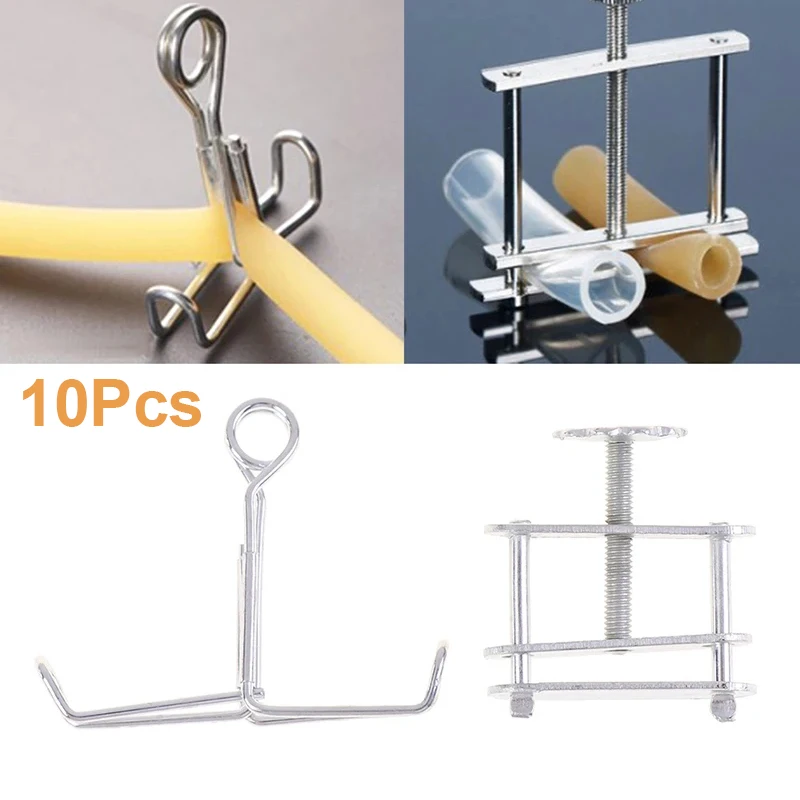 Laboratory Tubing Clip Adjustable Control Clamp for Sealing Water Stopper Ergonomic Design for School Teaching and Experiments
