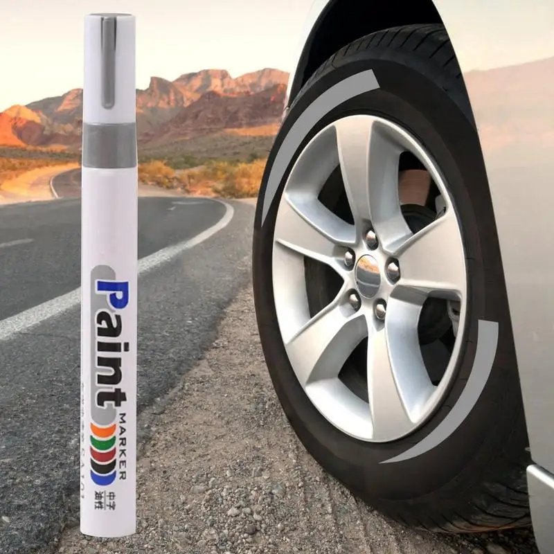 Autolak Marker Auto Touchup Verfpen Met Aluminium Buis Home Diy Marker Touch-Up Verfset Voor Thuisauto 'S