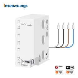 3 Phase 4 Wire Zigbee Energy Meter 63A Smart Power Consumption Monitoring Support Home Assistant Control via Zigbee2MQTT