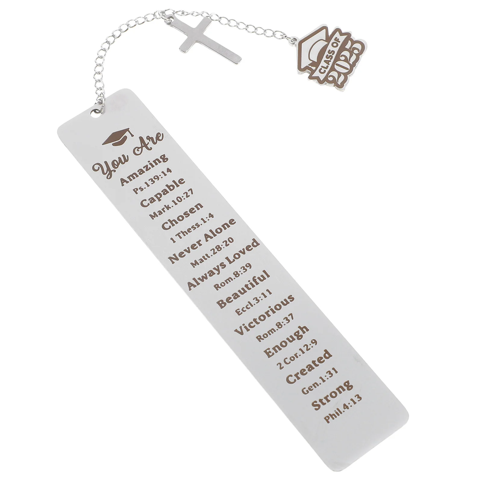 ステンレス鋼卒業しおりエレガントな教師感謝ギフトキャップクラフトしおり装飾教室すべてのため