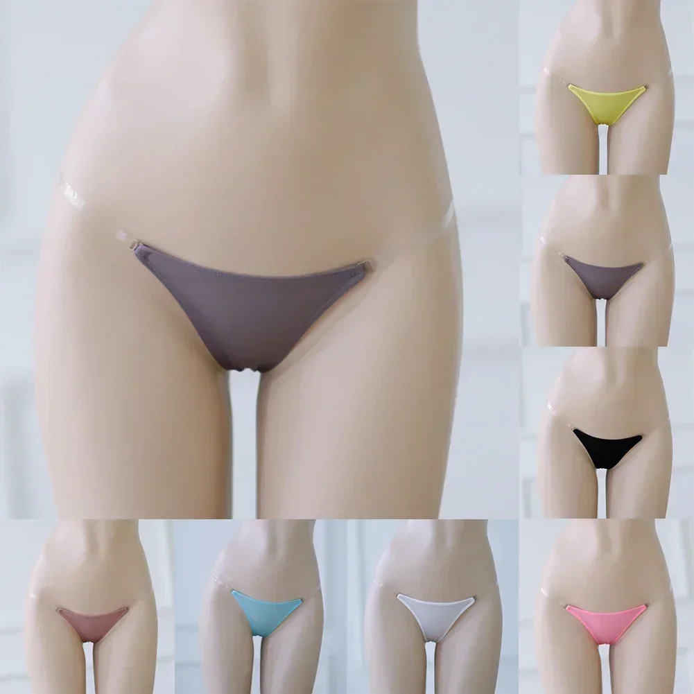 ملابس داخلية مثيرة من الدانتيل منخفضة الارتفاع على شكل حرف G ملابس داخلية للنساء أبيض/رمادي/أسود/وردي/جلد/أصفر/أزرق فاتح