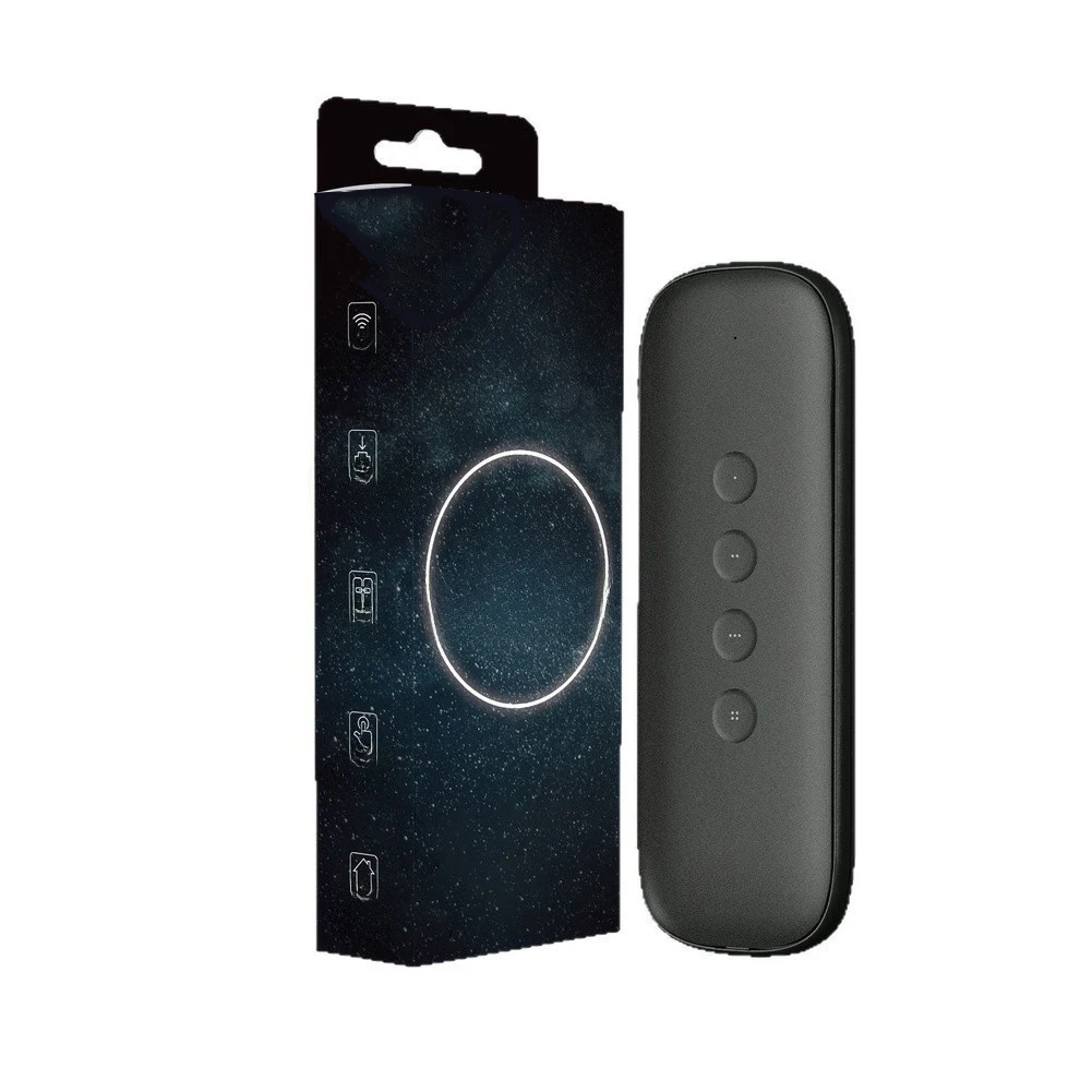 Wireless Portable Smart Scene Controller with 4 Touch Buttons Designed for 12 Programmable Scenarios in Systems
