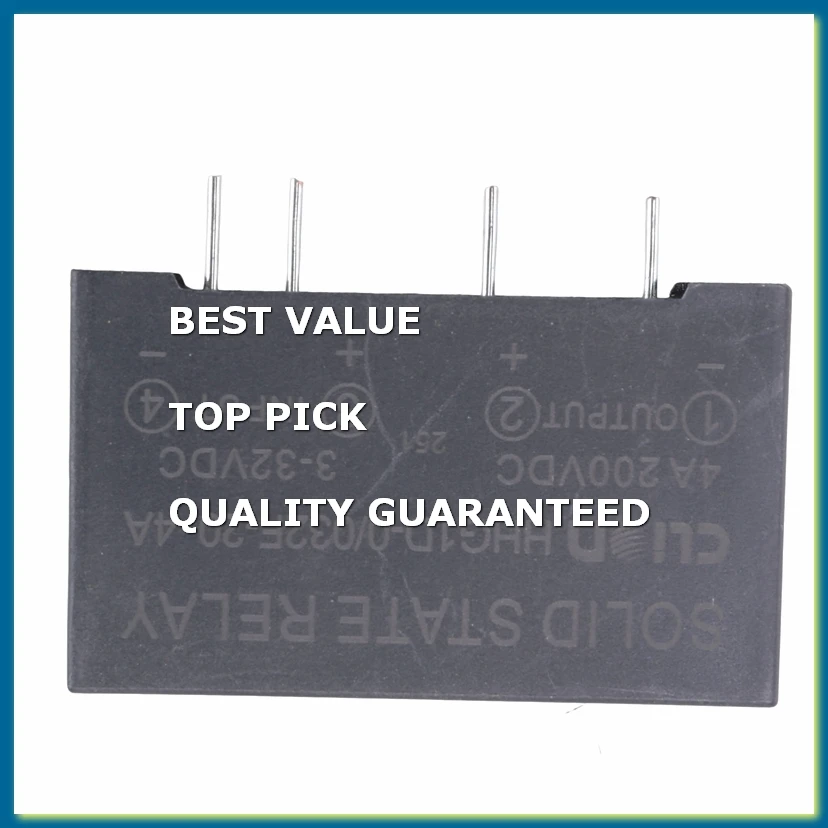 Input 3-32V DC Output 4A 200V DC 4 Pin PCB Solid State Relay HHG1D-0/032F-20