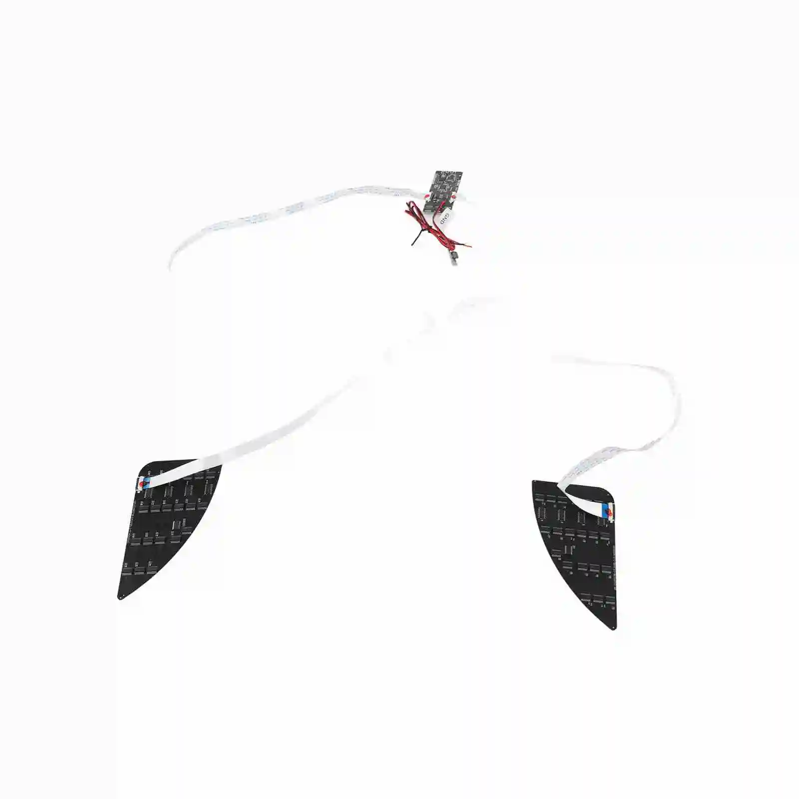 プログラマブルLEDアイ モバイルアプリ制御 テキストGIF画像編集 DC12V BT通信 LEDディスプレイサイン 車/バイク用