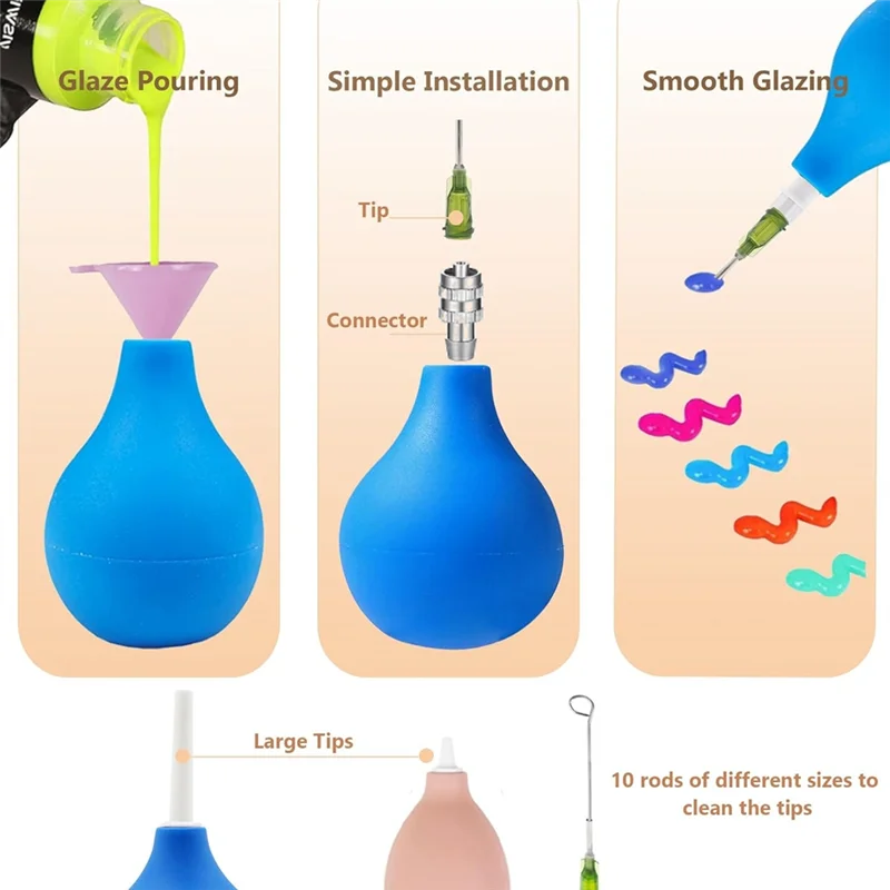 

ABYS-Pottery Tools Clay Tools Sliding Trailer Bottle For Pottery Glaze Sliding Trailer Bottle For Clay Pottery Ribs Durable