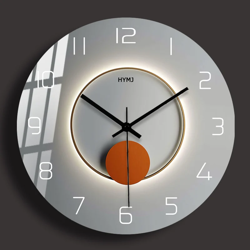 

Living Room Home Fashion 2025 New Wall Clock Modern And Minimalist Wall Clock In Restaurant