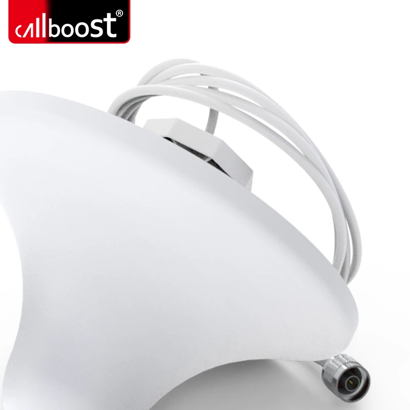 Callboost 실내 옴니 안테나 5dBi 698-2700mhz 셀룰러 증폭기 4g 리피터 신호 부스터 4G 안테나 N 수 커넥터 2M