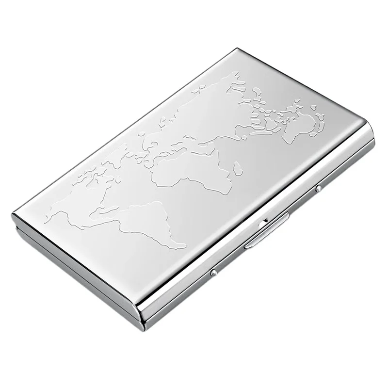 

Metal card box anti-degaussing thin, card bag shielding NFC anti-theft brush men and women, bank card cover