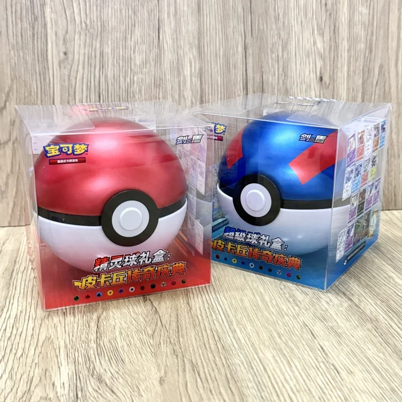 100% Originele P0ke Ball Master Ballen Premium Bal Geschenkdoos Pokém0n Kaarten Ptcg Vereenvoudigd Chinese Originele Pack Kinderen Verjaardag