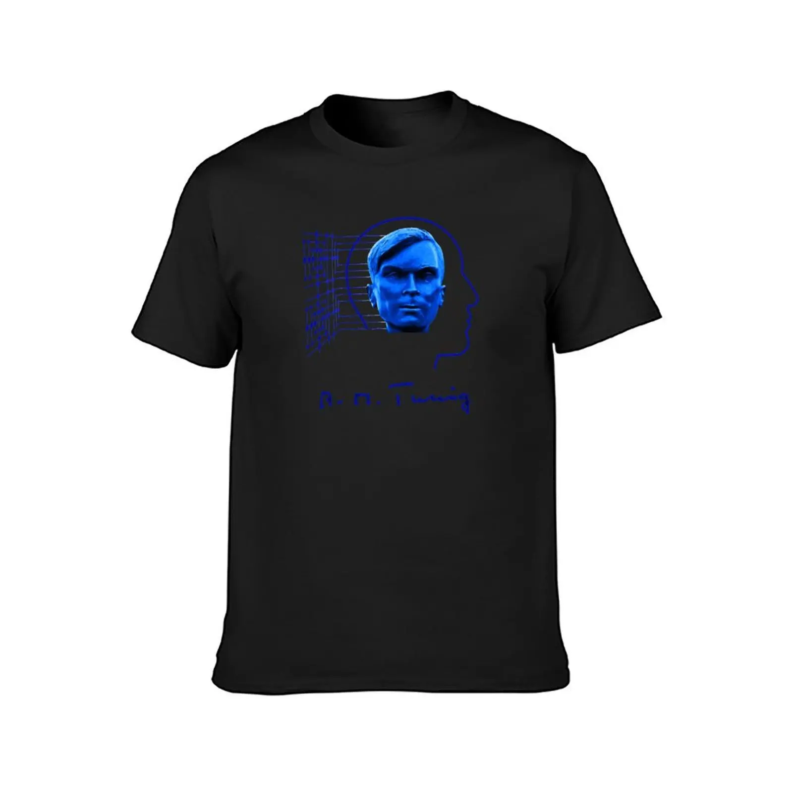 Alan turing, alan, turing, turing portrait T-Shirt sports fans summer top mens graphic t-shirts funny