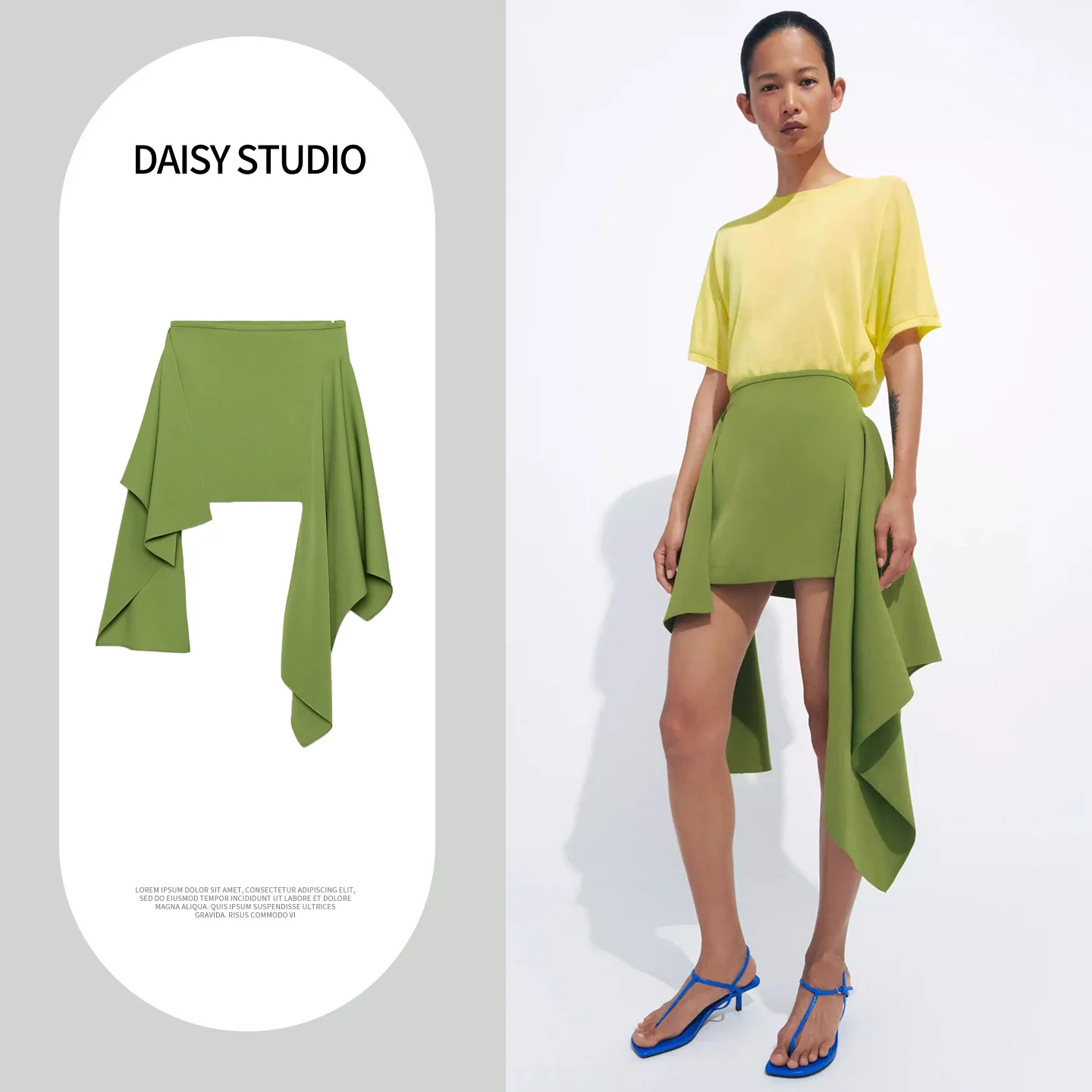 

Летняя новинка: женская короткая юбка с асимметричным подолом и молнией, средней посадки, в отпускном стиле, из полиэстера, стандартная модель